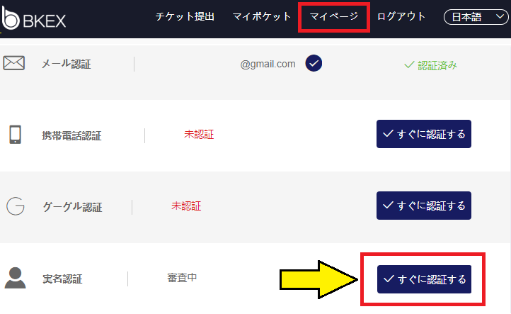 f:id:Yuki_BTC:20180614153007p:plain 本人確認のやり方